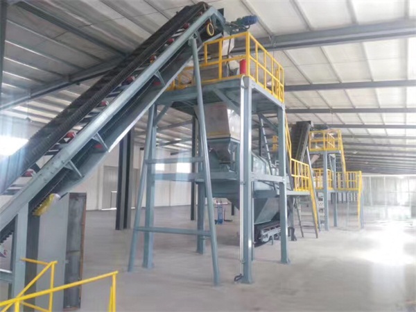 Extrusion granulation line