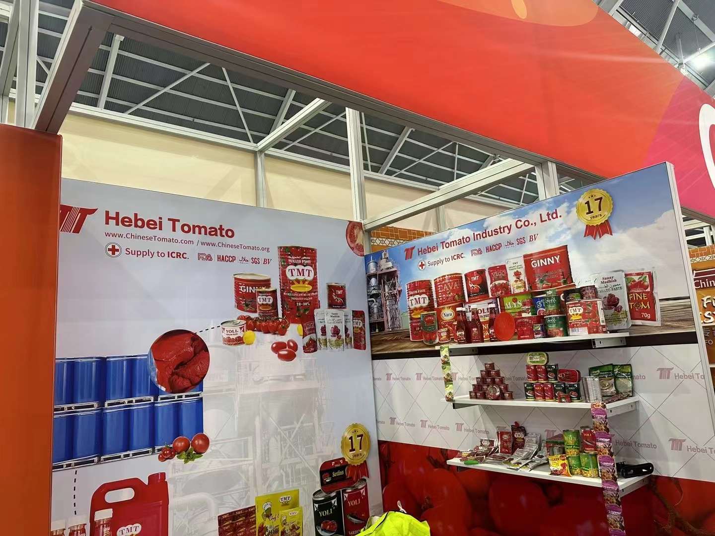 Let's go Singapore food fair to visit Hebei Tomato!