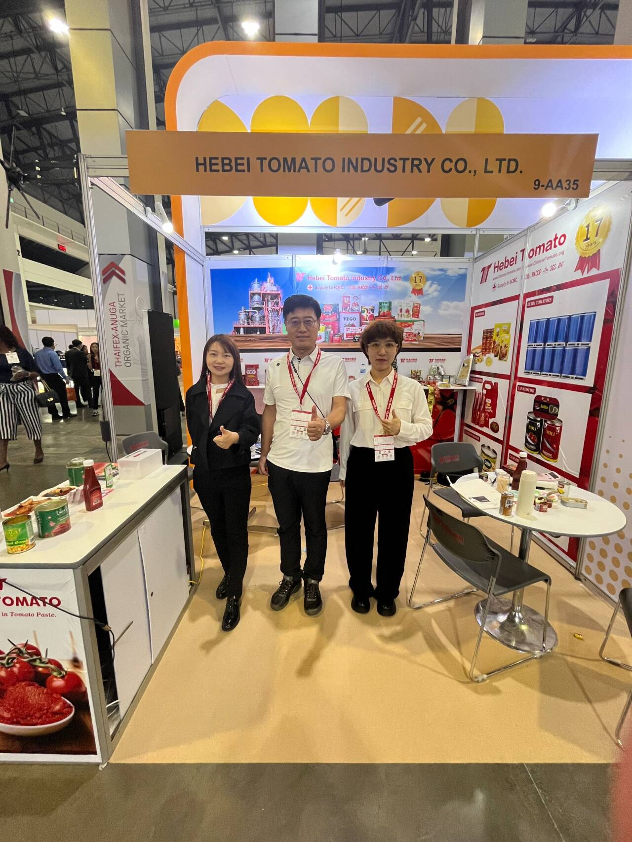 Hebei Tomato-THAIFEX Anuga Asia 2024 28 MAY - 01 JUNE Booth No.: 9-AA35