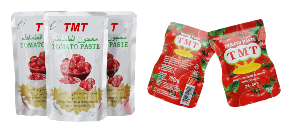 Sachet Tomato Paste 56g, 70g