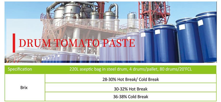 drum tomato paste