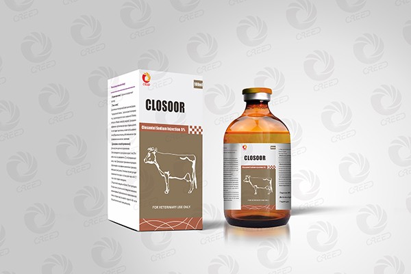 Closantel sodium injection