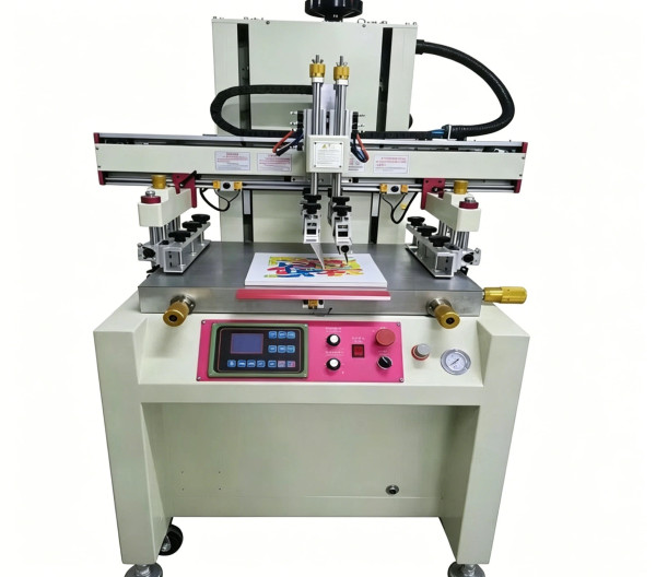 6080 Electric Flatbed Screen Printing Machine
