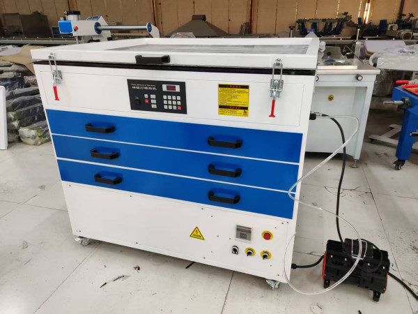 Screen printing drying cabinet with 5 layers