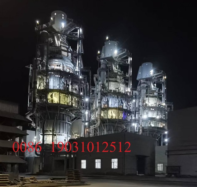 3x600tpd Annular shaft kiln refractory overhaul 