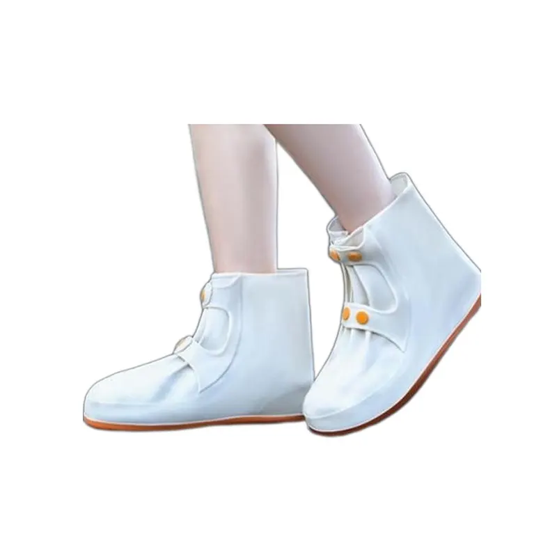 White TPE Shoe Covers Sport Clear Style, TS2604