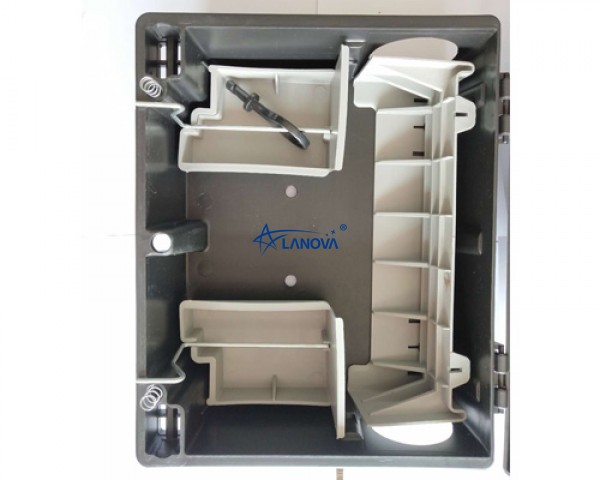 heavy duty window plastic mouse screen bait box with two lock-2