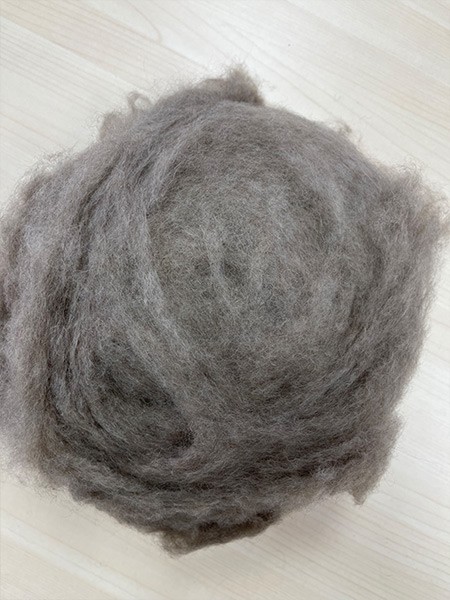 Raccoon hair Brown