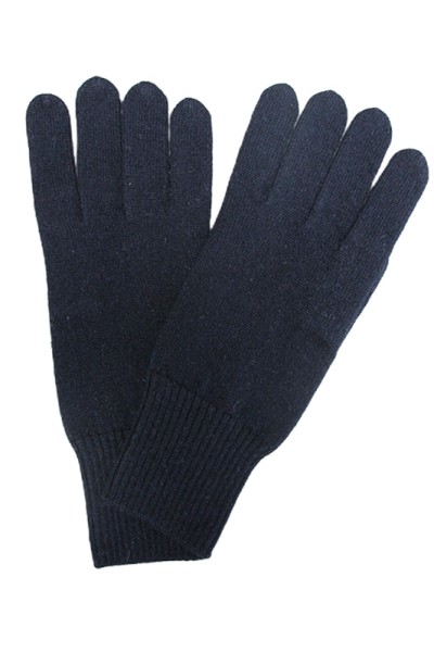 Flat knitted gloves