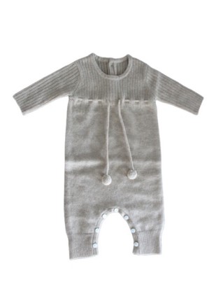 Kid Jumpsuit with Crew Neck, Kid Jumpsuit with Crew Neck