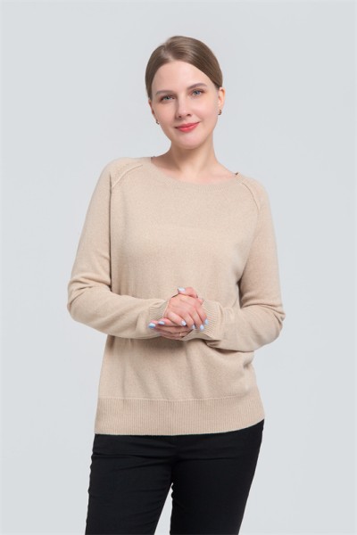 Lurex cashmere sweater