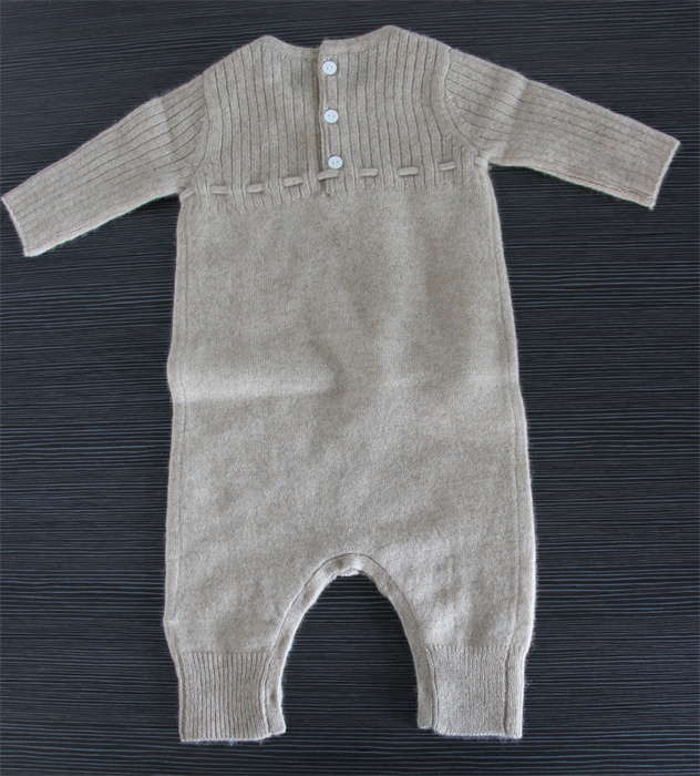 Kid Jumpsuit with Crew Neck
