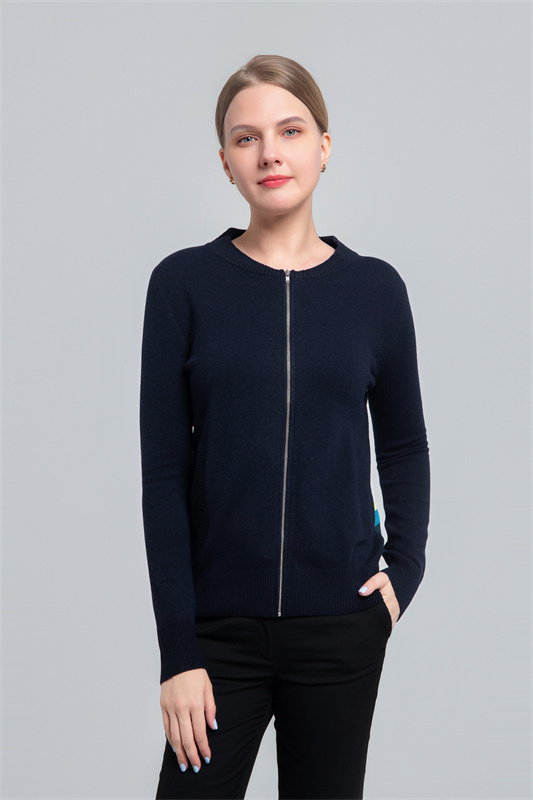 Women's jacket with rainbow contrast on back Women's jacket with rainbow contrast on back