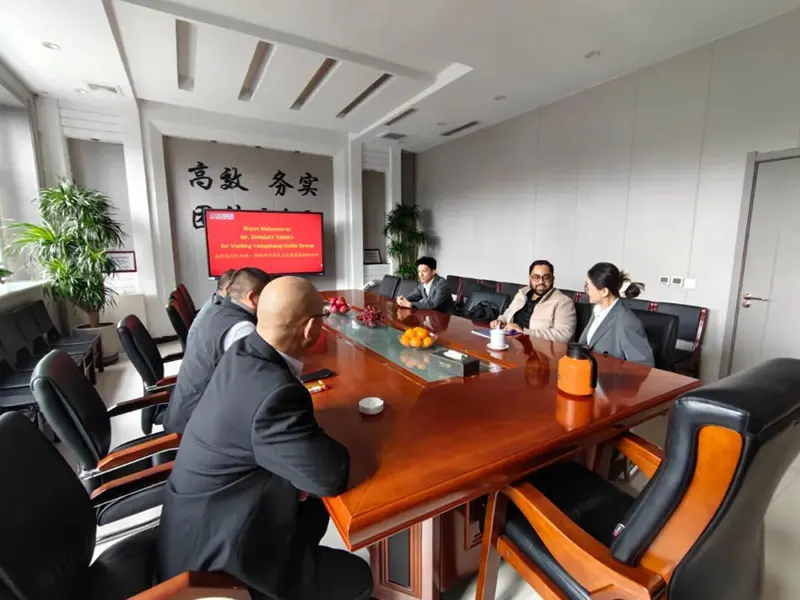 Indian PV Project Design Engineer Visits Hebei Yongshang Cable Group for Cooperation Talks Indian PV Project Design Engineer Visits Hebei Yongshang Cable Group for Cooperation Talks